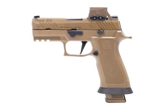 Sig Sauer M18 X-Carry 9mm Pistol has a Picatinny accessory rail